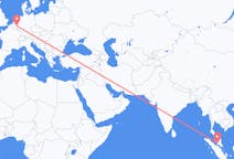 Flyg från Kuala Lumpur, Malaysia till Maastricht, Nederländerna