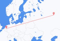 Fly fra Kirov til Eindhoven