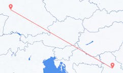 Vluchten van Mannheim, Duitsland naar Belgrado, Servië