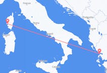 Flyrejser fra Ajaccio til Preveza