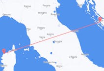Flyrejser fra Calvi, Frankrig til Zadar, Kroatien