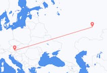 Voli da Ufa, Russia a Graz, Austria