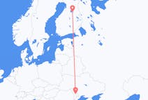 Vluchten van Kajaani, Finland naar Chisinau, Moldavië