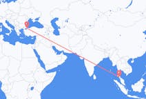 Flyrejser fra Trang, Thailand til Istanbul, Tyrkiet