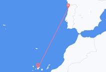 Flights from Porto to Santa Cruz de Tenerife