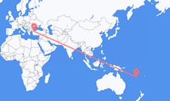 Flights from Port Vila, Vanuatu to Bursa, Turkey