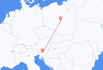 Flights from Ljubljana, Slovenia to Łódź, Poland