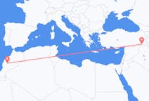Fly fra Marrakech til Şırnak (Şırnak Provins)