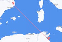 튀니지 모나스티르에서 출발해 스페인 지로나로(으)로 가는 항공편