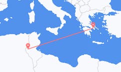 Flyg från Tozeur, Tunisien till Aten, Grekland