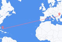 出发地 巴哈马出发地 摇滚音目的地 罗马尼亚布加勒斯特的航班