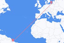Flights from Belém, Brazil to Gdańsk, Poland