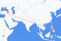 Flyreiser fra Cebu, Filippinene til Mardin, Tyrkia
