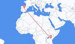 Flights from Amboseli National Park to Madrid