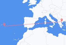 Flights from Ponta Delgada, Portugal to Thessaloniki, Greece