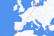 Flights from Rabat, Morocco to Bornholm, Denmark