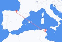 튀니지 엔피다에서 출발해 스페인 비토리아-가스테이즈에게(으)로 가는 항공편