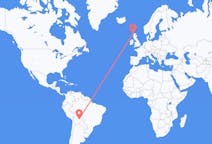 Flights from Santa Cruz de la Sierra, Bolivia to Stornoway, the United Kingdom