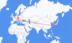 Flyg från Yakushima, Kagoshima, Japan till Rijeka, Kroatien