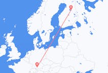 Flyrejser fra Memmingen, Tyskland til Kajaani, Finland