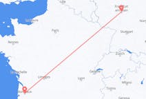 Flights from Bordeaux, France to Frankfurt, Germany