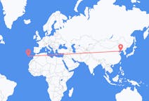 Flyrejser fra Dalian, Kina til Funchal, Portugal