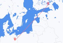 Vluchten van Lappeenranta, Finland naar Berlijn, Duitsland