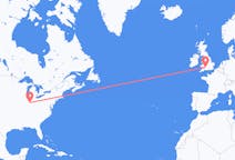 Flights from Indianapolis, the United States to Bristol, England