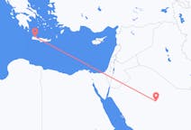 Flights from Ha il, Saudi Arabia to Chania, Greece