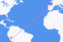 秘鲁出发地 阿亚库乔飞往秘鲁目的地 比亚里茨的航班
