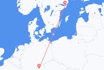 Flyreiser fra Nürnberg, til Stockholm