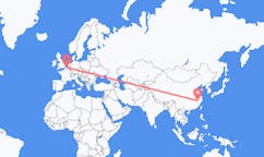 Flights from Shangrao, China to Lille, France