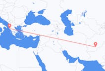 Flights from Kandahar, Afghanistan to Corfu, Greece