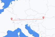 Flights from Debrecen, Hungary to Dole, France
