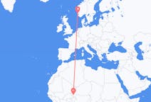 Flights from Niamey to Haugesund