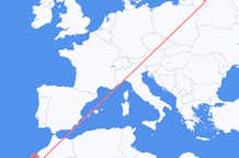 Flyreiser fra Agadir, til Vilnius