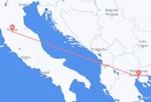 出发地 意大利佛罗伦萨目的地 希腊塞萨洛尼基的航班