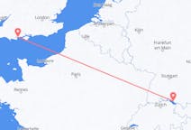 Flights from Friedrichshafen, Germany to Bournemouth, the United Kingdom