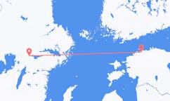 Vluchten van Tallinn naar Örebro