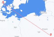 Flights from Lublin, Poland to Aarhus, Denmark
