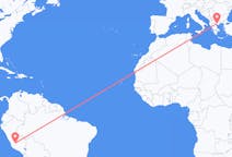 Flights from Ayacucho, Peru to Thessaloniki, Greece