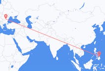 Flyreiser fra Surigao City, Filippinene til București, Romania