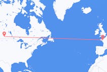 Flyg från Regina, Saskatchewan till Rennes