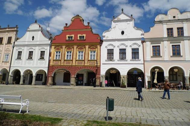 10 heures de visite privée de deux villes en voiture: Telč et Třebíč