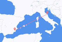 Flights from Murcia, Spain to Ancona, Italy