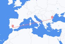 Flüge von Warna, Bulgarien nach Sevilla, Spanien