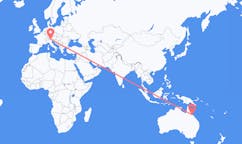 Flyrejser fra Townsville, Australien til Bolzano, Italien