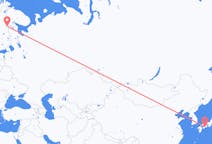 Fly fra Kochi til Kuusamo