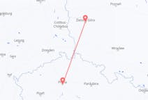 Flights from Prague, Czechia to Zielona Góra, Poland