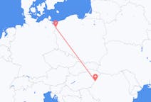 Fly fra Oradea til Szczecin